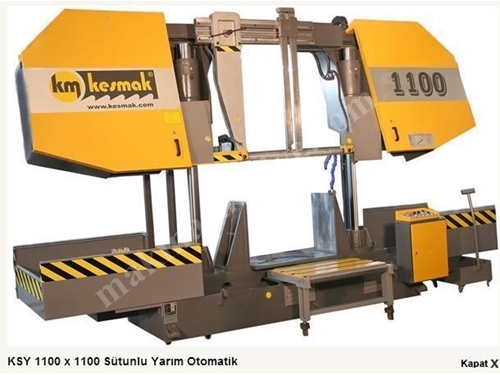 Çift Sütunlu Otomatik Şerit Testere - 1100 mm