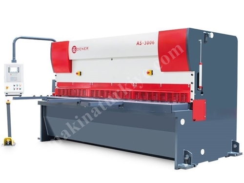 CNC Açı Ayarlı Giyotin Makas 3060x20 mm - AS 3020