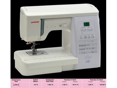 Elektronik Dikiş Makinası / Janome 6260 Qc