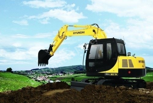Mini Ekskavatör ( 8 Ton ) Hyundai R 80-7