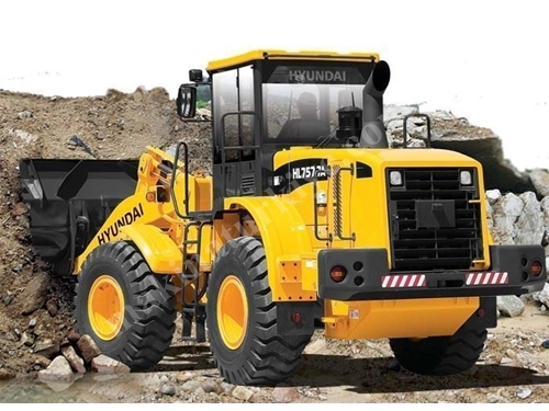 Lastikli Yükleyici / Hyundaı Hl757-7a