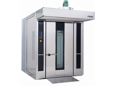 20m² Gazlı Döner Arabalı Ekmek Pasta Fırını - 0