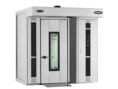 FD 200YC Katı Yakıtlı Döner Arabalı Ekmek Pasta Fırını - 0
