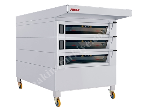 EFK 120x200/4 Электрическая четырехъярусная пекарня для хлеба