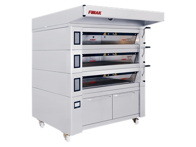 EFK 120x80/4-stufiger elektrischer Brotbackofen - 0