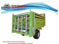 Solid Fertilizer Distributor Trailer / Ozturk Green Land Machinery OYT01