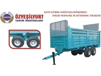 Katı Gübre Dağıtma Römorku / Öz Yesil Yurt Makina  Oyt04