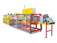 50 - 60 Pack / Minute Fully Automatic Shrink Packaging Machine - 0