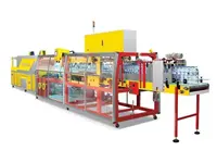 50 - 60 Pack / Minute Fully Automatic Shrink Packaging Machine