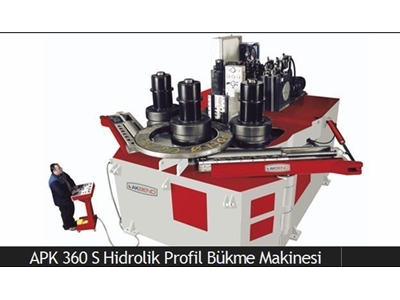 Hidrolik Profil Bükme Makinesi / Akbend Apk 360 S - 0