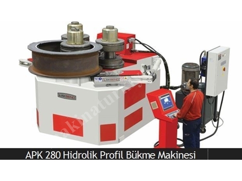 Hidrolik Profil Bükme Makinesi Akbend APK 280