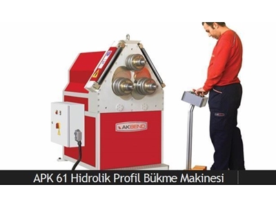 Hidrolik Profil Bükme Makinesi / Akbend Apk 61 - 1