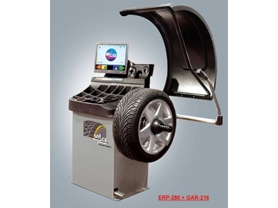 Sabit Balans Makinası (Havalı Merkezleme Sistemli) Space ERP-280 - 0