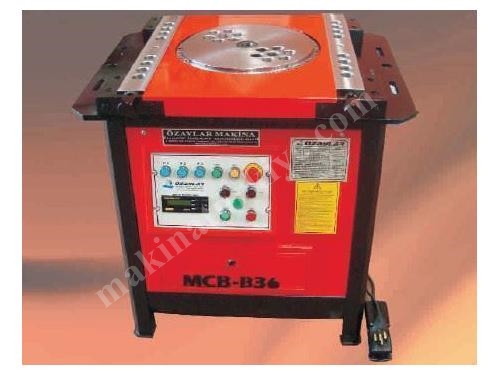 Demir Bükme Makinesi / Özaylar Mcb B 36
