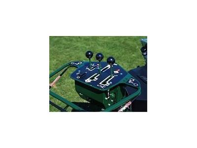 5.5 Hp 80 Cm Topdresser Çim Üstü Kum Serme Makinası  - 1