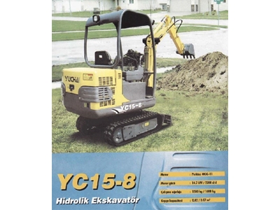 Mini Paletli Ekskavatör ( 1,5 Ton ) - 0