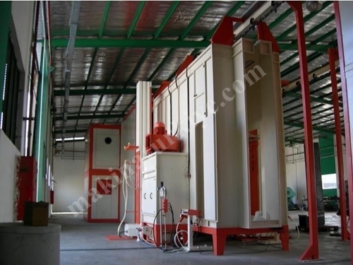 Automatic Powder Coating Application Booth