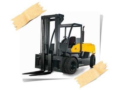 6 Ton Dizel Forklift Makinesi / Om Xd60 - 0