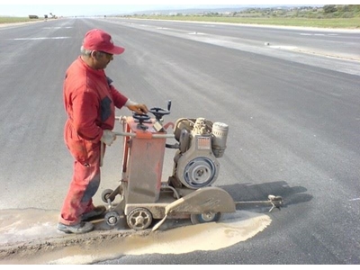 Derz Asfalt Beton Kesme Makinesi / Küçükoğlu Km 16 - 2