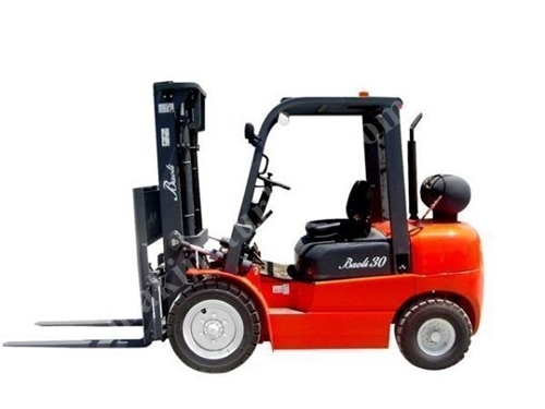 Lpg ' Li Forklift 3 Ton / Baoli Pqd30