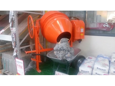 Portatif Mini Betoniyer-140 Litre - 0