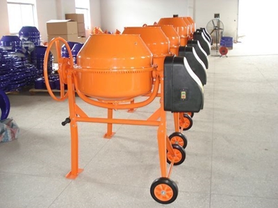 Portatif Mini Betoniyer-140 Litre - 1