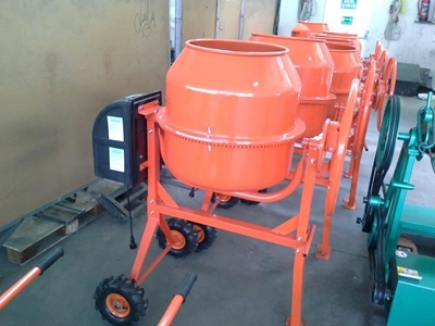 Portatif Mini Betoniyer-140 Litre - 2