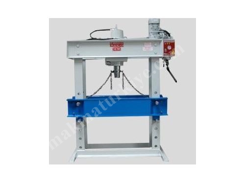 Hidrolik Motorlu Gezer Tip Kollu Pres / Hidroliksan 120 Ton