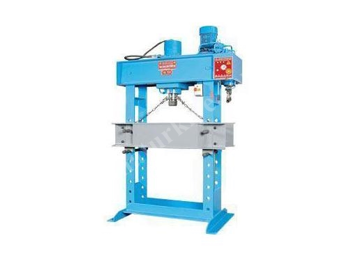 Hidrolik Motorlu Gezer Tip Kollu Pres / Hidroliksan 100 Ton