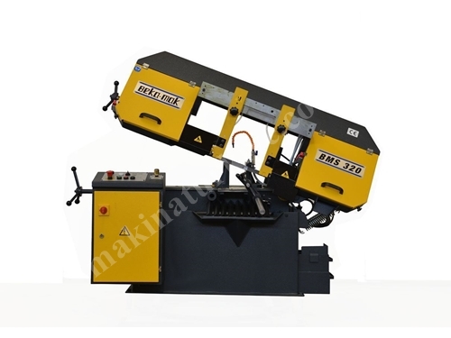 Çift Açılı Manuel Şerit Testere Makinesi  BMS-320