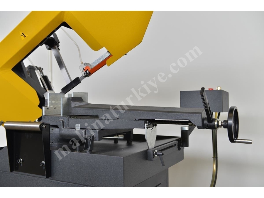 Çift Açılı Yarı Otomatik Şerit Testere Makinesi  BMSY-270DG