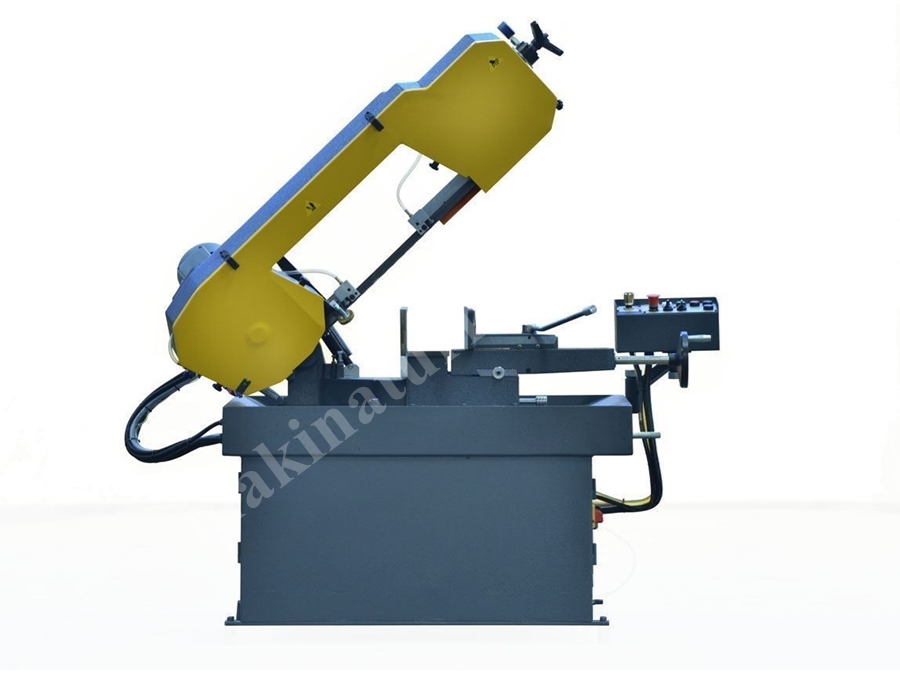 Çift Açılı Yarı Otomatik Şerit Testere Makinesi BMSY-230DG
