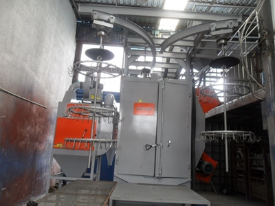 750 Ø -Çetingil ASK-1 Haken Sandstrahlmaschine - 3