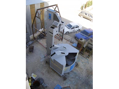 Döner Tablalı Kumlama Makinesi 1000 Mm  - 0