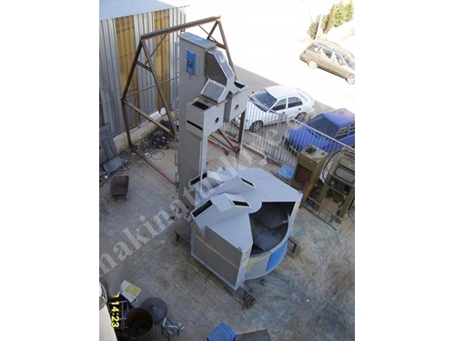 Döner Tablalı Kumlama Makinesi 1000 Mm 