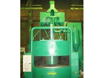 Döner Tablalı Kumlama Makinesi 1000 Mm  - 1
