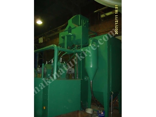 Döner Tablalı Kumlama Makinesi 1500 Mm