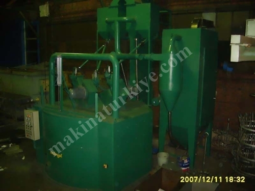 Döner Tablalı Kumlama Makinesi 2400 Mm