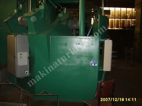 Tablalı Döner Kumlama Makinesi 2000 mm
