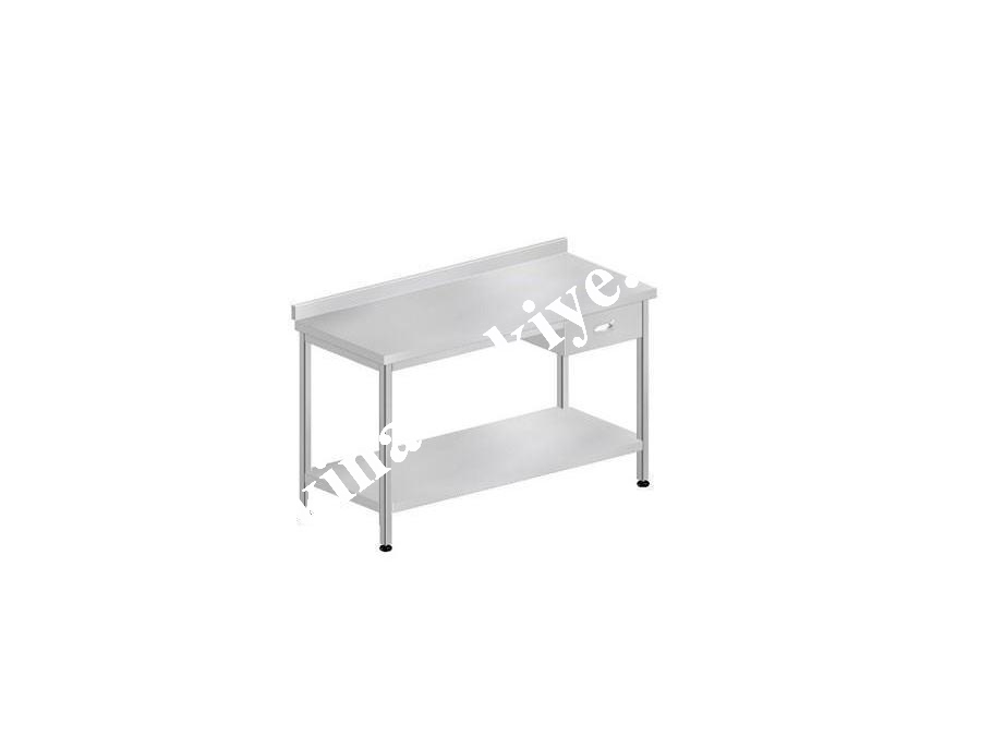 Çalışmatezgahı- Tek Çekmeceli Taban Raflı / Kayalar 802114009
