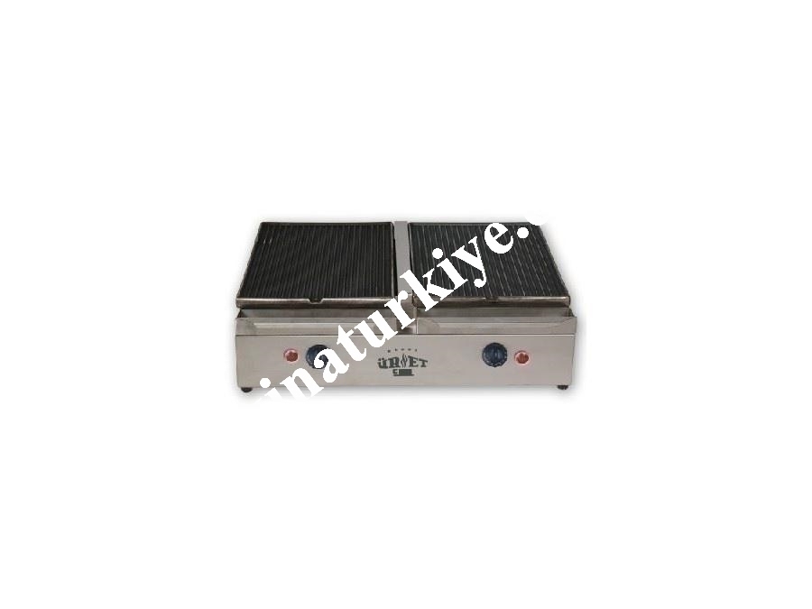 Elektrikli İkili Pleyt Izgara / Üret Pltı01