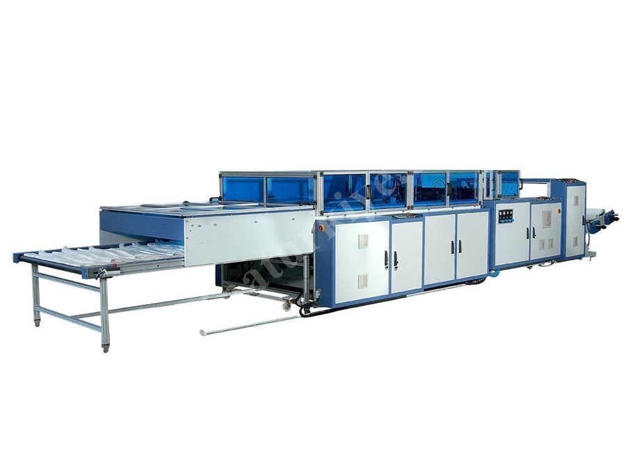 Dip Dikişli Torba Ve Blok Poşet Kesme Makinası ( 130 Cm )