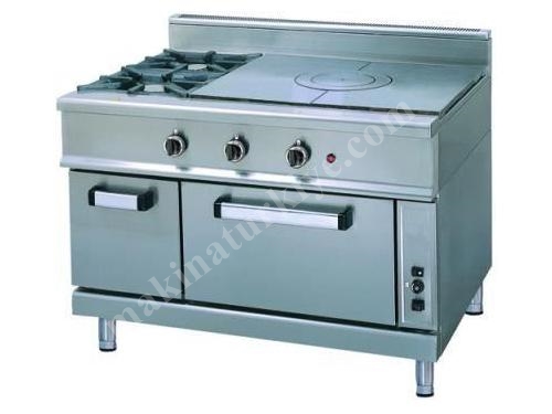 Gazlı Fırınlı Plate Kuzine Özköşe OKFG 12090 2/3
