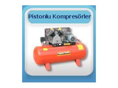 100 Litre Pistonlu Hava Kompresörü - 0