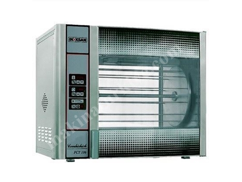 Elektrikli, Turbo, 6 Şişlı Piliç Kızartma Makinası / İnoksan Pct 106