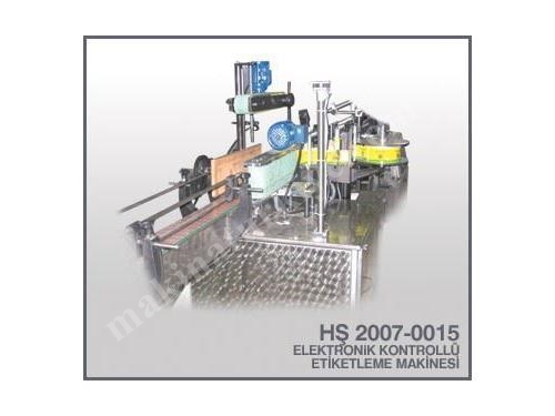 Elektronik Kontrollü Etiketleme Makinası / Şakar Hs 2007