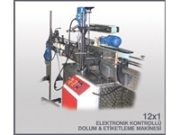 Elektronik Kontrollü Volumetrik Dolum Makinası / Şakar Hd 12x1
