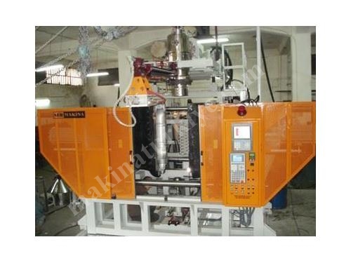 Hidrolik Kafalı Şişe Şişirme Makinası Ø100 60 Lt