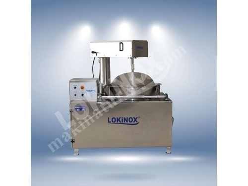 Lokum Pişirme Makinesi (Krom) 100 Kg Lokinox