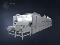 ÖS-2000 Paletli Kuruyemiş Kavurma Makinası - Bandtyp Röstmaschine - Nüsse Röstmaschine